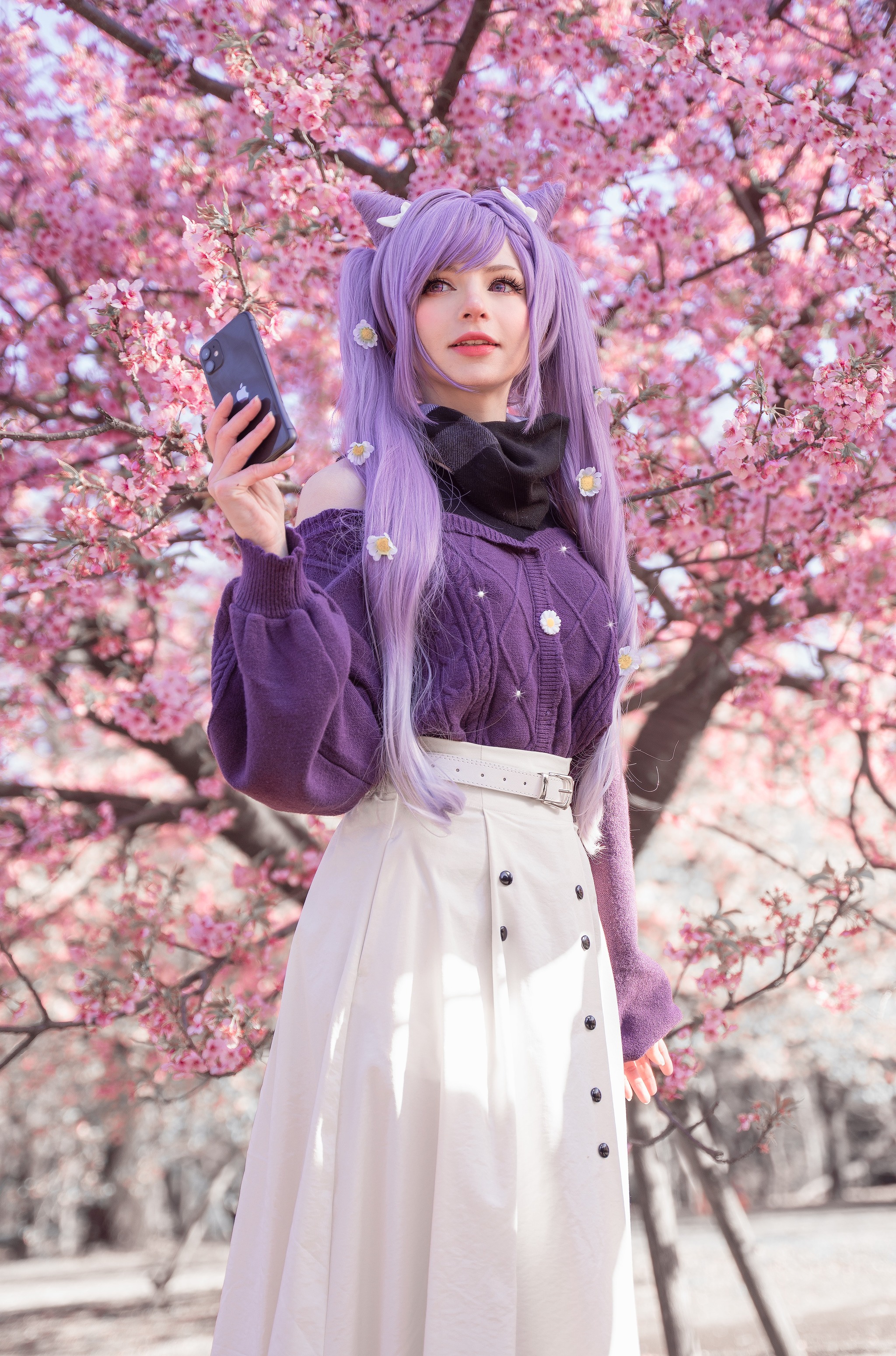 图片[1]-Peach milky – NO.019 Keqing Genshin Impact[114P]-XikXak